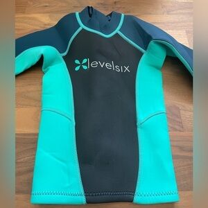 Level Six Carver neoprene surf swim top for boys